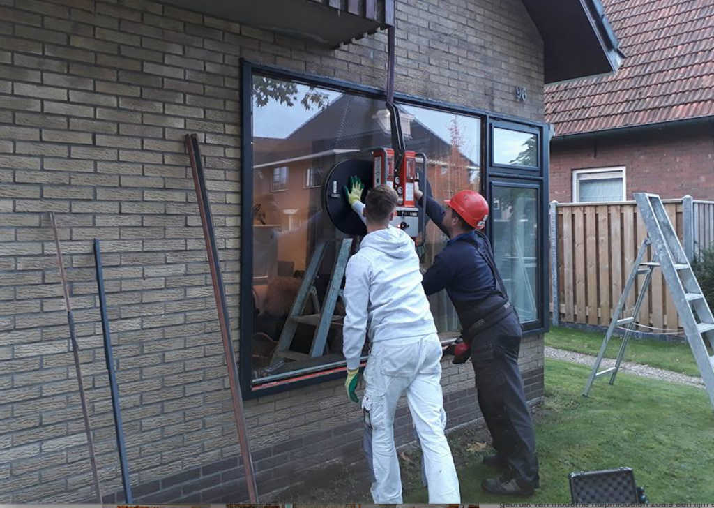 glas monteren